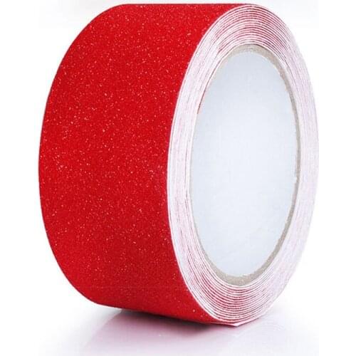 2.5cmx5m Anti Slip Traction Tape Strong Grip Abrasive Tapes for Indoor Outdoor Stairs Boat Decks SCIE999
