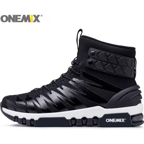 ONEMIX Walking Shoes Men Boots Trekking Shoes For Sneakers High Top Boots For Outdoor Walking Trekking Sneakers Big size39-46