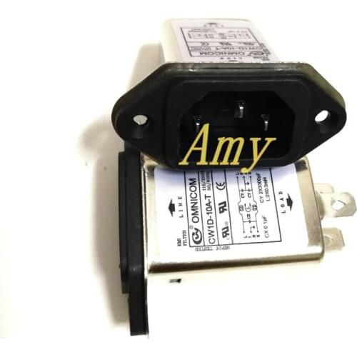 Power filter 10A single phase single phase 220V filter power supply purifier socket 6A