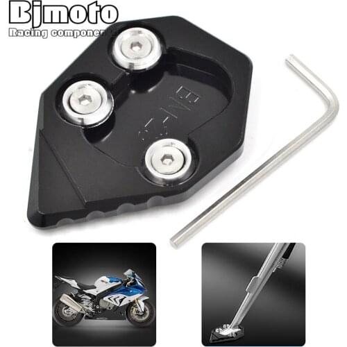 Bjmoto For BMW S1000RR S1000 RR2015 2016 motorcycle motorcross Kickstand Side Stand Enlarge extend plate