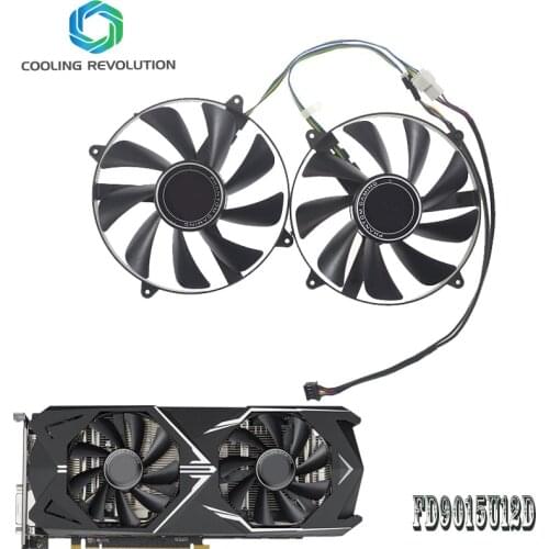 3PCS/lot PLD09210S12HH Cooling Fan Replace For MSI GeForce GTX 1070 1060 1080 1080Ti 980Ti Duke Video Graphics Card Cooler Fans