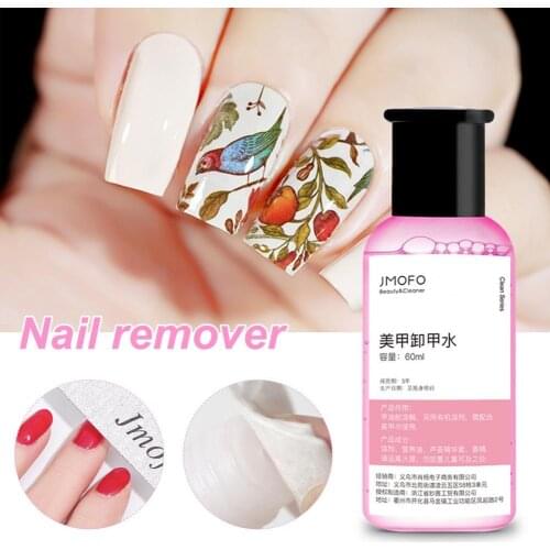 60ml Nail Cleanser Non-greasy Nail Care Professional Nail Gel Remover Liquid for Home Use Nail accessories