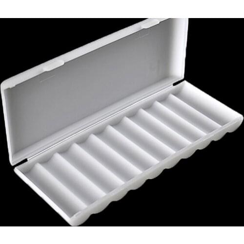 1PCS 10X18650 Battery Holder Case Battery Holder Organizer Container 18650 Storage Box Holder White Hard Case Cover