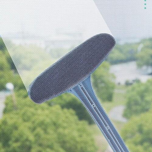 1pcs Fly Mosquito Window Mesh Screen Brush curtain Net wipe Cleaner Carpet brush Home Retractable Long Handle Cleaning Tools