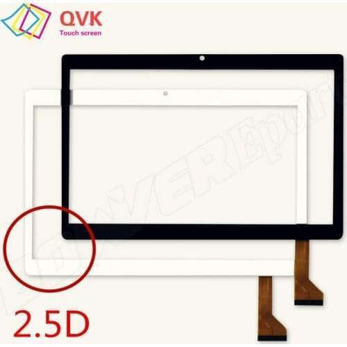 10.1 Inch 2.5D touch screen P/N GN-Q10C-A0 Capacitive touch screen sensor repair and replacement parts GN-Q10C-A0