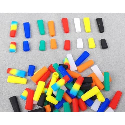 10PCS RC FPV Remote Control Switch Protection Sleeve Lever Cap Silicone Rubber Cover Mix Color for RC Transmitter Protect Jacket