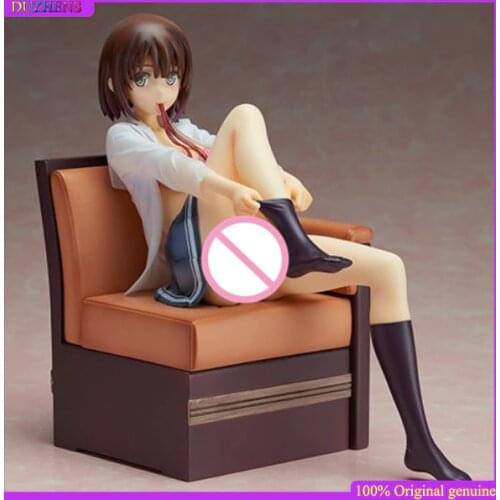 100% Original:Katou Megumi Sexy girl Sofa style 18.5cm Action Figure Anime Figure Model Toy Figure Collection Doll Gift