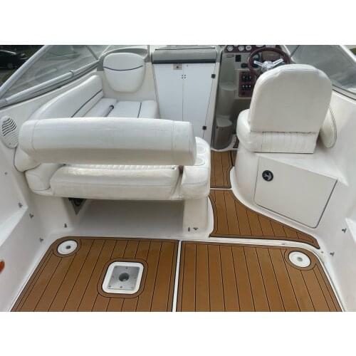 2002 Bayliner 2455 Swim Platform and Cockpit Pad Boat EVA Teak Decking 1/4" 6mm