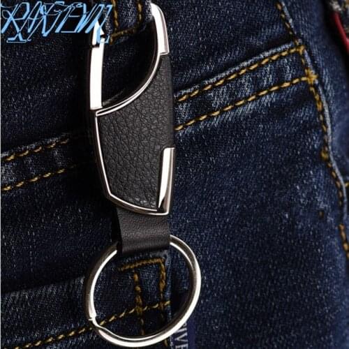 Car-styling 100% Head layer cowhide key cover case for Volkswagen VW Golf 4 6 7 GTI Tiguan Passat B5 B6 B7 CC