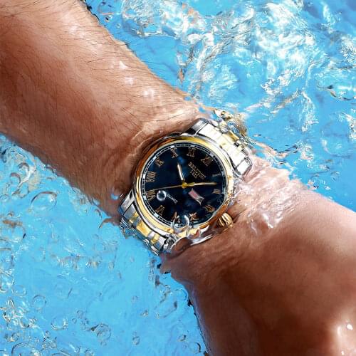 Belushi Big Diver Watch Men Luxury Brand Classic Men Wrist Watches Waterproof Sport Wristwatches Mens Relogio Masculino 2020