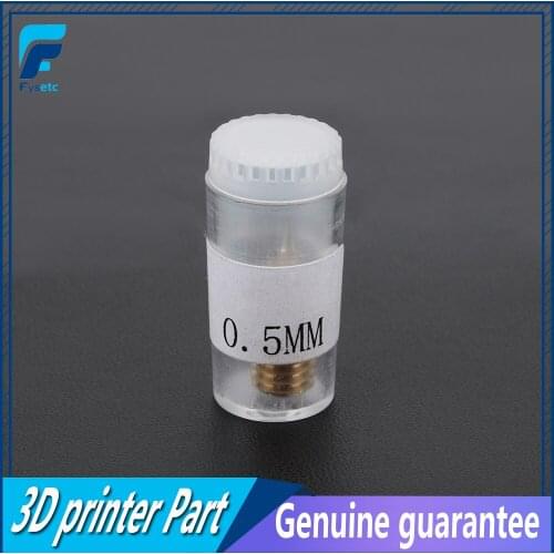 3D Printer Parts 0.5mm Airbrush Nozzle Adapter Set Airbrush Nozzle Adapter With Nozzles For V6 Hotend 1.75mm Filament