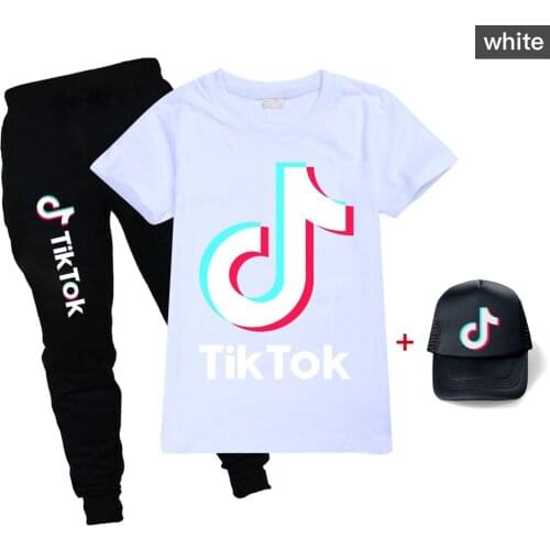 Childrens Sets Boys Summer Outfits Clothing Kids Baby Boy Casual Cotton Tracksuits Clothes T-Shirt+Pants+Hat 2pcs Set 2-16Year
