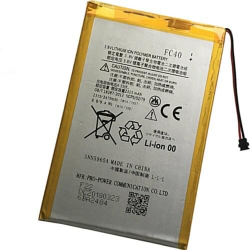 FC40 Original battery 2470mAh for Motorola Moto G 3rd G3 XT1540 XT1541 XT1543 XT1544 XT1548 XT1550 XT155 Cellphone batteries