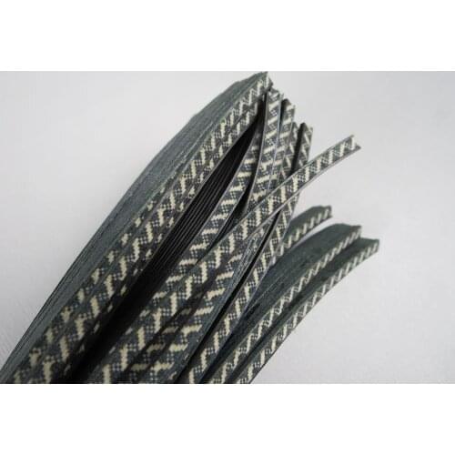 60 STRIPS LUTHIER FIGURED BINDING XL-72,Measures 3mm x1.2mm thick and 640mm long