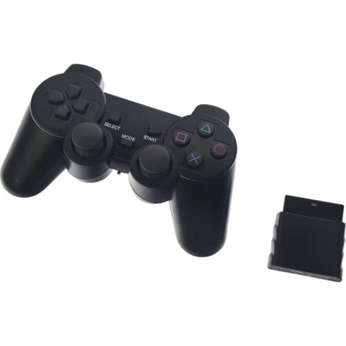 For Sony PS2 2.4G Wireless Twin Shock Game Controller Joystick Joypad