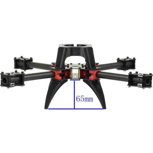 FEICHAO H383 383mm Carbon Fiber Frame 3-4S with 3D TPU/PLA Printed Kits Support 9inch Propeller for FPV Quadcopter Drone