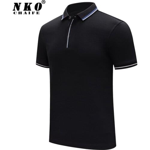 CHAIFENKO Summer New Cotton Polo Shirt Men Fashion Casual Solid Color Short Sleeve Polo Shirt Mens High Quality Brand Polo Shirt
