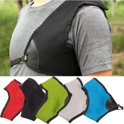 Archery Chest Protector Adjustable Fit on Left Side Padded Mesh Suit Right Hand Archer for Hunting Shooting