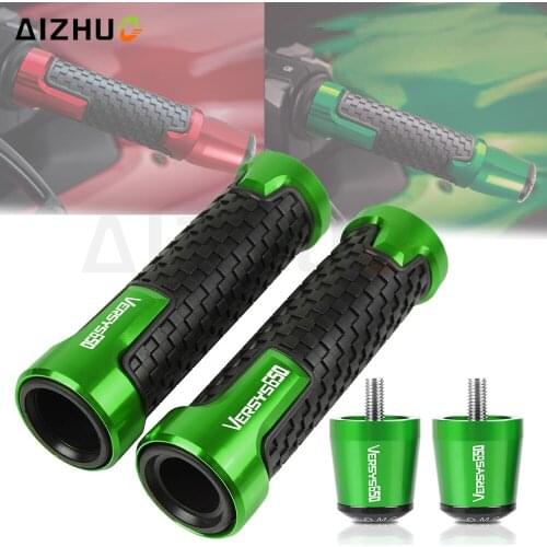 VERSYS Motorcycle 7/8'' 22MM Handlebar End Handle Bar Grip Ends FOR KAWASAKI VERSYS650 VERSYS 650 2006-2016 2015 2014 2013 2012