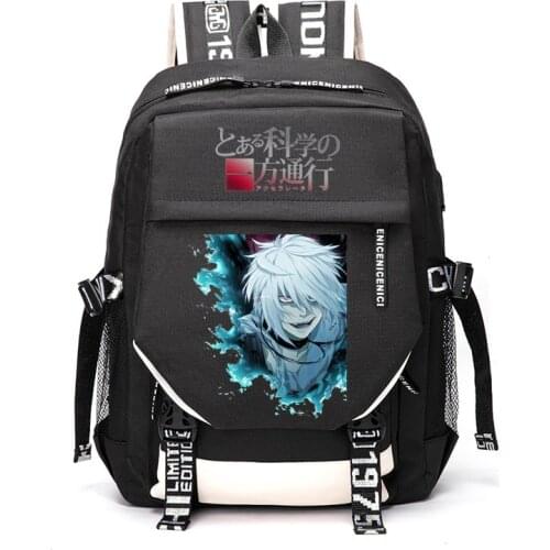 A Certain Scientific Accelerator Last Order Outdoor Travel Rucksack Casual Schoolbag Student Backpacks