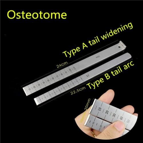 Orthopedic instruments medical Ultrathin bone chisel HTO osteotome high tibial osteotomy thin osteotome joint ankle osteotome