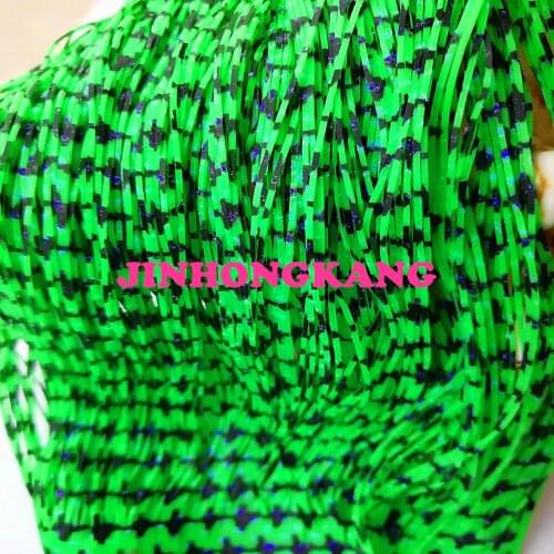 200 strands Silicone Skirts Fishing Accessories, DIY spinnerbatis buzzbaits rubber jig lures, Salty Squid Rubber---68