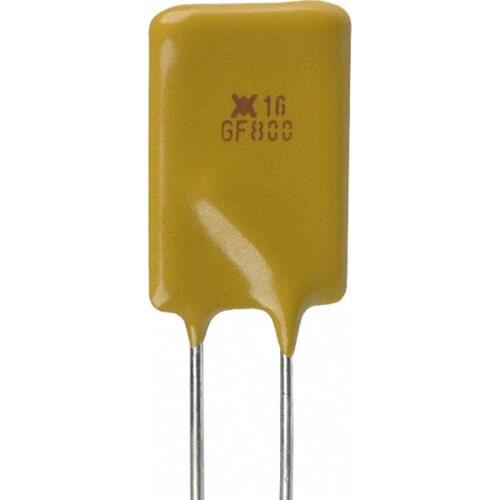 500PCS PTC Resettable Fuses Self recovery fuse RGEF800 GF800 16V 8A PPTC