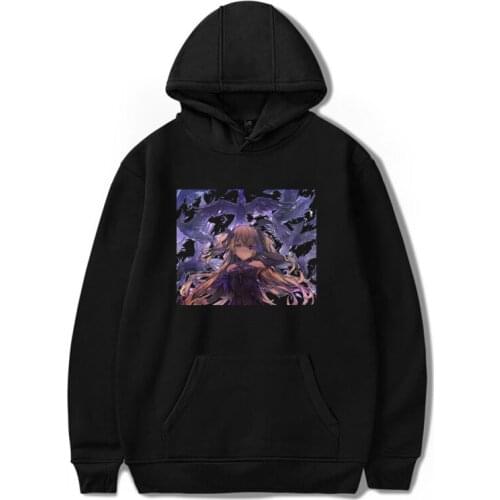 Genshin Impact Hu Tao Hoodie Aesthetic Fashion Kawaii Printed Harajuku Clothing Casual Streetwear Top Oversized Women Sweatshirt
