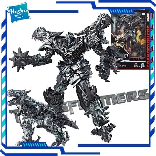 Hasbro Transformers Studio Series Leader SS07 Grimlock Class Movie Action Toy Figures Transformer Robot Christmas Gift