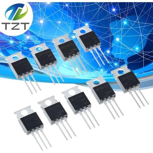 TZT IRF1010 IRF1404 IRF1405 IRF1407 IRF2807 IRF3710 IRFL3705 IRLB8721 IRLB3034 Transistor TO-220 TO220 PBF