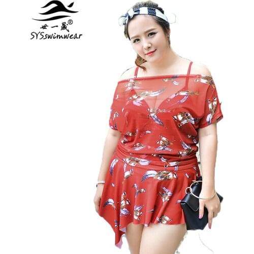 High quality Backless Sexy Women One Pieces Swimwear Underwire Animal Plus size Swimsuit Beach Cover-up 2 in 1 set bathing suit