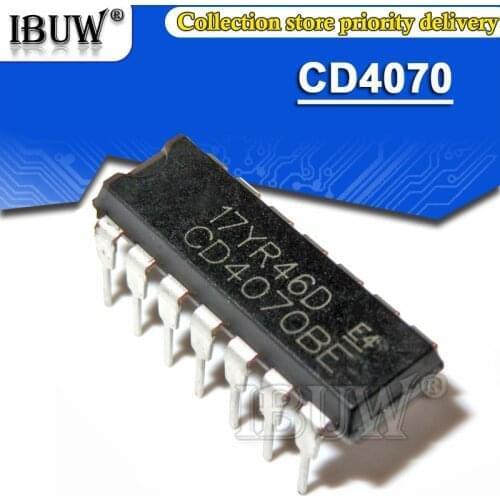 10PCS CD4070BE DIP CD4070 DIP-14 CD4070BD DIP14