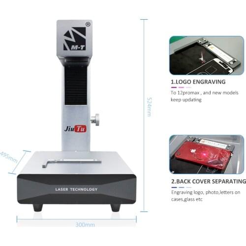 2021 Newest Mini Automatic Fiber Laser Machine For iPhone 8 X 11 12 Promax Back Glass Removal