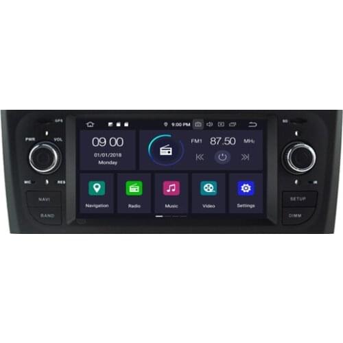 6.1" Octa-Core CPU Android 10.0 OS Car Multimedia GPS Radio System Player for Fiat Grande Punto 2005-2009 & Fiat Linea 2007-2011
