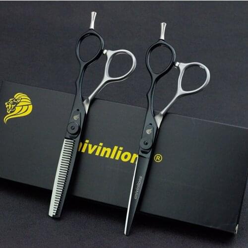 6" Barbers Hair Cutting Thinning Scissors Japanese Hair Scissors Razor Hairdressing Scissors Kit Cheap Shears Hair Salon Tools