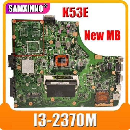 Akemy K53E MB._I3-2370M i3-2350M REV 6.0 MainBoard For ASUS K53E P53E A53E Laptop Motherboard 60-N3CMB1A00-A01