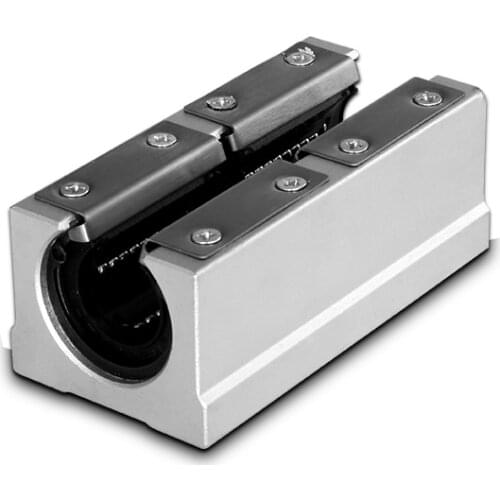 Free shipping 4pcs/lot SBR12LUU SBR16LUU SBR20LUU 12mm 16mm Linear Ball Bearing Block Slide block for cnc router 3D print part