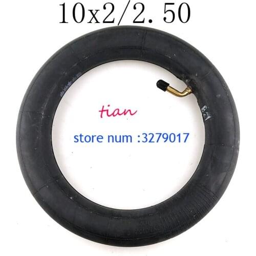 Free Shipping A Lot of Electric Scooter Parts 10x2 /2.50 Innter Tube for Electric Balance Bike Scooter Wheel Motorcycle Tyre