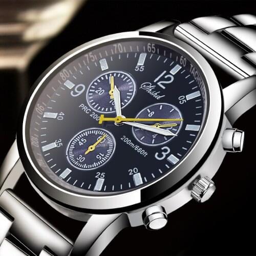 2020 New Mens Watches Top Luxury Brand Watch Men Stainless Steel Belt Fashion Male Hours Business Quartz Watch Relogio Masculino