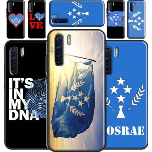 Kosrae Flag Phone Case For OPPO A53 2020 A5 A9 A31 A52 A72 A92 A83 A91 A93 A1K A15 A3S A5S F5 F7 Cover