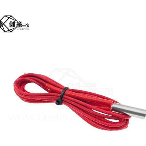 3D Print Part 12V 40W 1M Ceramic Cartridge Heating tube 6*20mm For Extruder Part Heating Tube Heat 12V/24V 40W Extrusion Heater