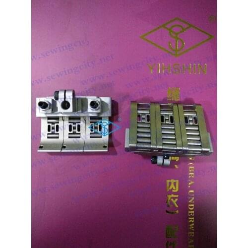 Industrial sewing machine parts multi needle car wheel presser foot 1/4*6N wheel presser foot