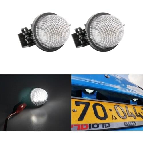 For Suzuki Grand Vitara Swift Wagon R MC Jimmy JB Alto HA Carry Pickup Baleno For Opel Agila SMD White Led License Plate Lights