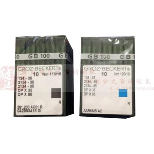 GROZ-BECKERT DP*35 DPX85 2134-35 Germany Grosz tail long needle knife needle