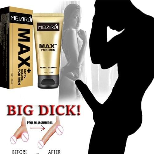 Penis Enlargement Cream Male Penile Lubricant Massage Oil Erection Enhance Growth Big Dick Increase Thicken Delay Sex Products