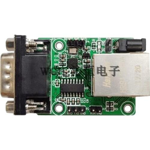 Network to 232 serial port module 1OM Ethernet module RS232 serial port CH9120 transparent transmission module WCH