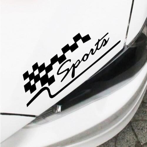 Cartoon Sports Car Wrap Funny Window Vinyl Decals Car Styling Self Adhesive Emblem Car Stickers