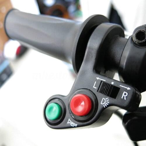 NEW Motorcycle 3in1 Head/Turn Signal Light/Horn ON-OFF Switch Handlebar Button