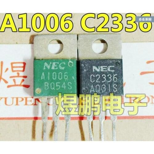 20PCS Original disassembly machine 【10PCS A1006+10PCS C2336 】2SA1006 2SC2336