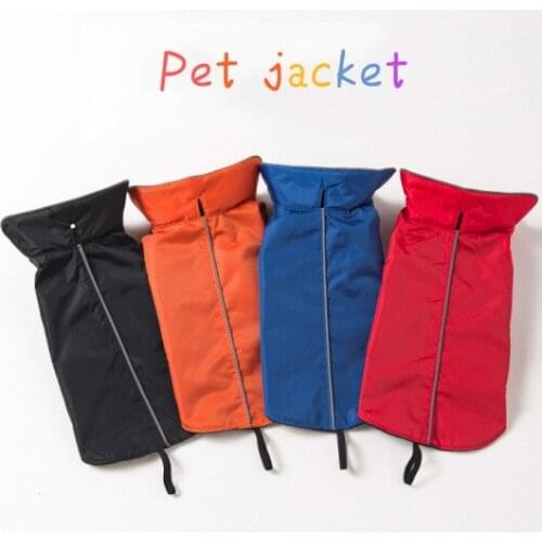 Autumn And Winter Outdoors New Pattern Pets Waterproof Clothes Gogo Cotton-padded Clothes Loose Coat Pets Articles Clothing